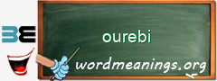 WordMeaning blackboard for ourebi